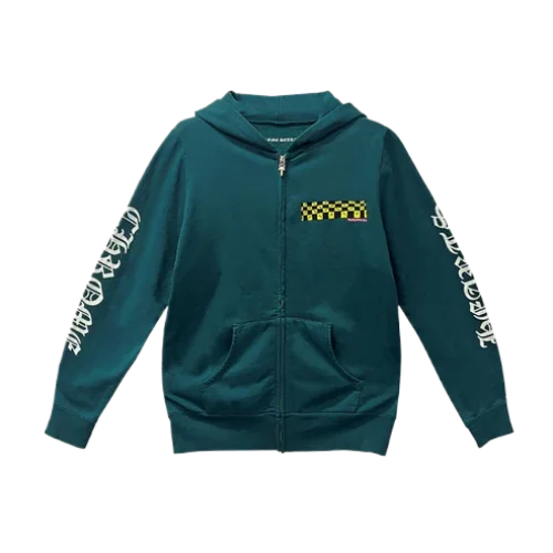 Green Hoodie Matty Boy Edition Chrome Hearts view 2