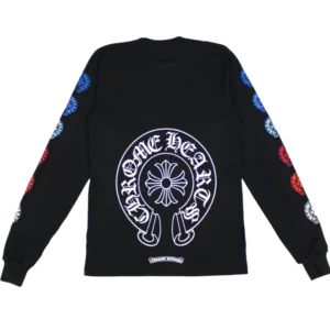 Multi Color Horseshoe Long Sleeve T Shirt view 3