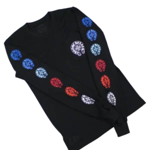 Multi Color Horseshoe Long Sleeve T Shirt view 2