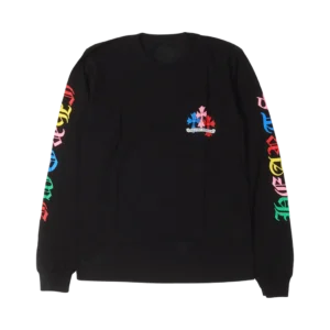 Multicolor Cross Long Sleeve T Shirt