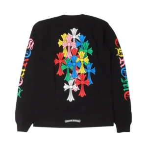Multicolor Cross Long Sleeve T Shirt view 2