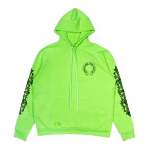 Chrome Hearts Neon Green Ultra Miami Hoodie view 2