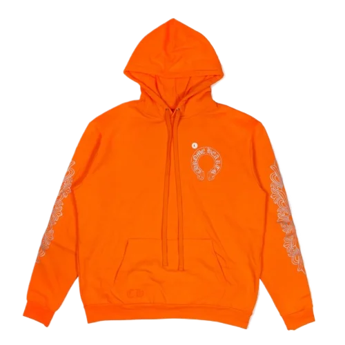 Chrome Hearts Neon Orange Ultra Miami Hoodie view 2