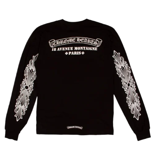 Chrome Hearts Paris Exclusive Long Sleeve T-Shirt