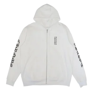 Chrome Hearts Pillar Logo Zip Up Hoodie