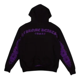 Chrome Hearts Purple Friends & Family Hoodie