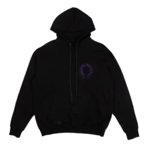 Chrome Hearts Purple Friends & Family Hoodie view 2