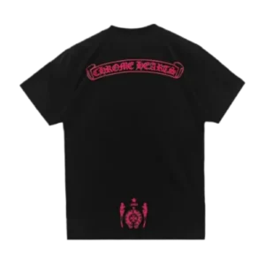 Chrome Hearts Pink Foti Harris Short Sleeve Tee view 2