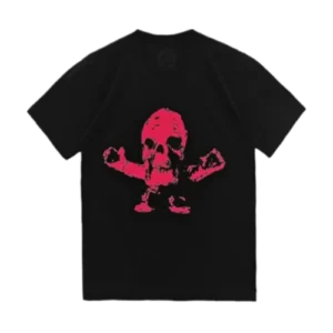 Chrome Hearts Pink Foti Harris Short Sleeve Tee