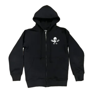 Foti Skeleton Zip Up Hoodie