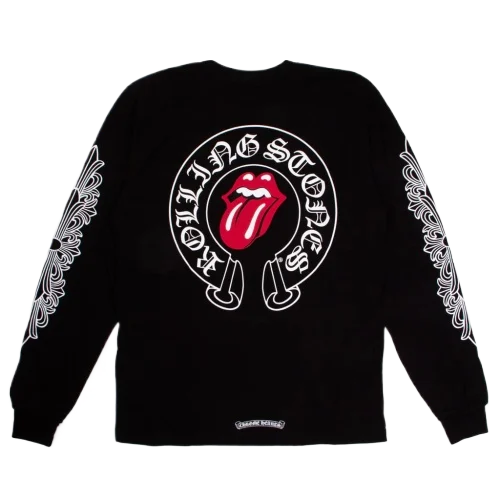 Chrome Hearts Rolling Stone LS Pocket Long Sleeve T-Shirt
