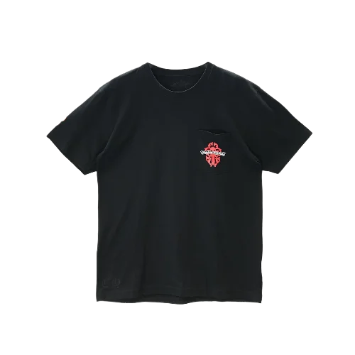 Chrome Hearts Red Dagger Logo T Shirt view 2