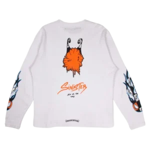 Stylish Chrome Hearts Sinister Thermal Long Sleeve Tee