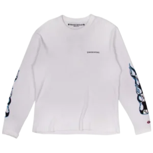 Stylish Chrome Hearts Sinister Thermal Long Sleeve Tee view 2