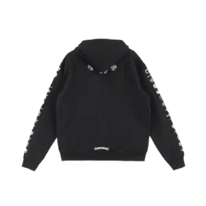 Scripted Logo Chrome Hearts Hoodie view 2