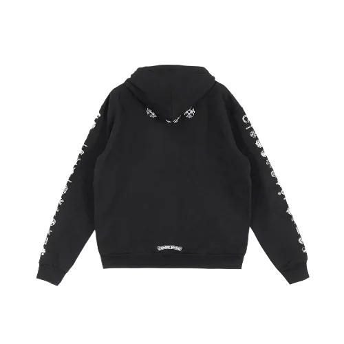 Scripted Logo Chrome Hearts Hoodie view 2