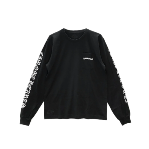 Script Scroll Logo Long Sleeve T Shirt view 2