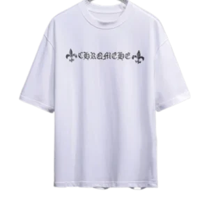 Straight Fit White Short Sleeve T-Shirt Chrome Hearts view 2