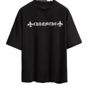 Straight Fit Chrome Hearts Black T-Shirt view 2