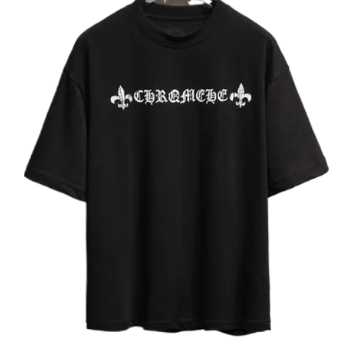 Straight Fit Chrome Hearts Black T-Shirt view 2