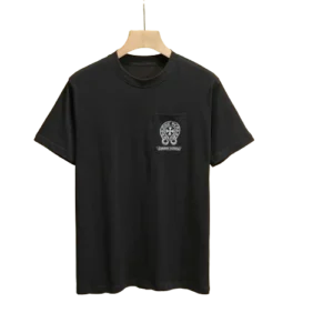 Stylish Casual Chrome Hearts T-Shirt Crew Neck view 2