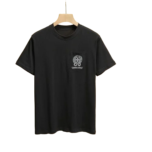Stylish Casual Chrome Hearts T-Shirt Crew Neck view 2