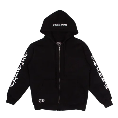 Chrome Hearts Thermal Zip Up Hoodie
