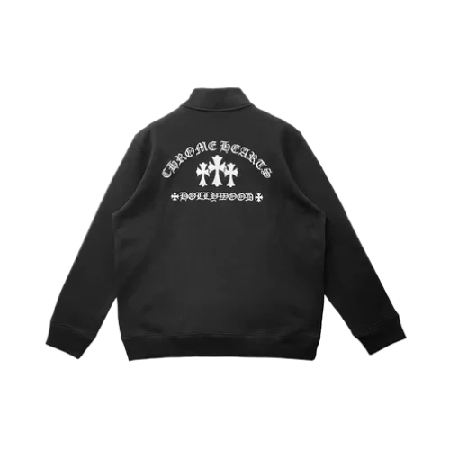 Chrome Hearts Half Zip Hoodie