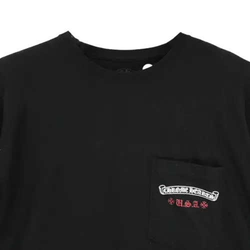 USA Flag Logo Long Sleeve T shirt view 2