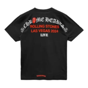 2024 Live Chrome Hearts Rolling Stones Las Vegas Tee