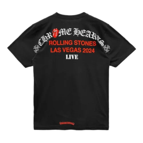 2024 Live Chrome Hearts Rolling Stones Las Vegas Tee