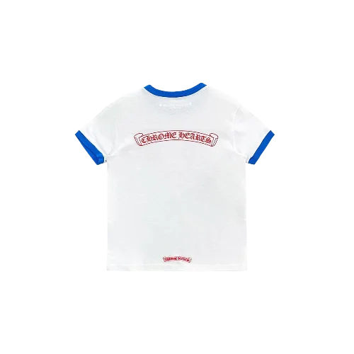 Vintage White Scroll Logo Tee