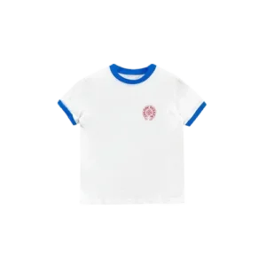 Vintage White Scroll Logo Tee view 2
