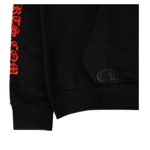 Chrome Hearts Red Logo Web Exclusive Hoodie view 3