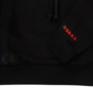 Chrome Hearts Red Logo Web Exclusive Hoodie view 4