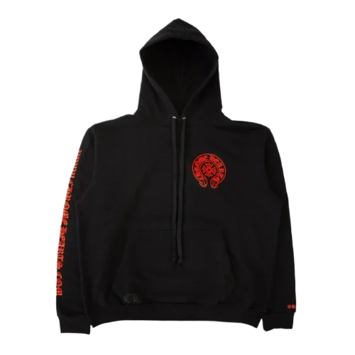 Chrome Hearts Red Logo Web Exclusive Hoodie