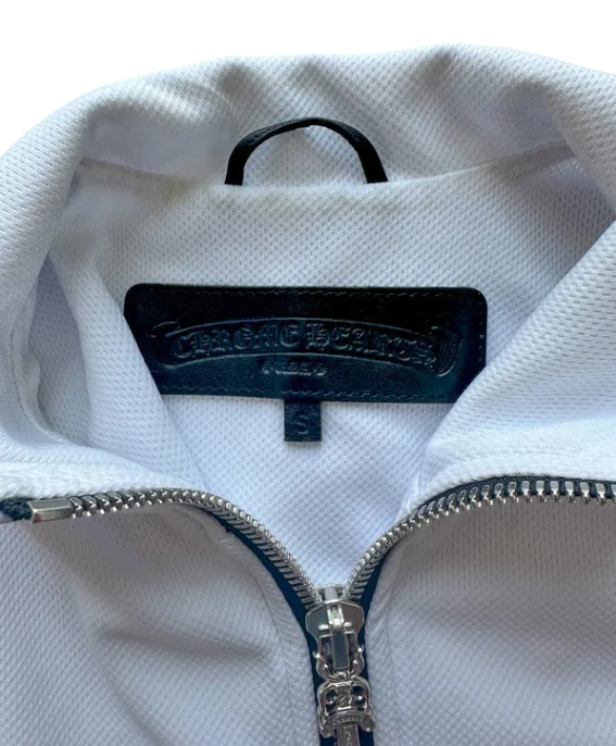 White Horseshoe Logo Track Jacket | Chrome Hearts view 3