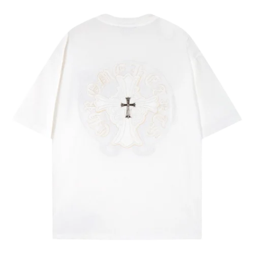 Signature Embroidered Chrome Hearts Logo Tee