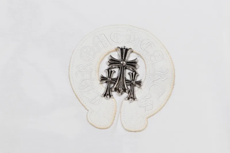 Signature Embroidered Chrome Hearts Logo Tee view 3