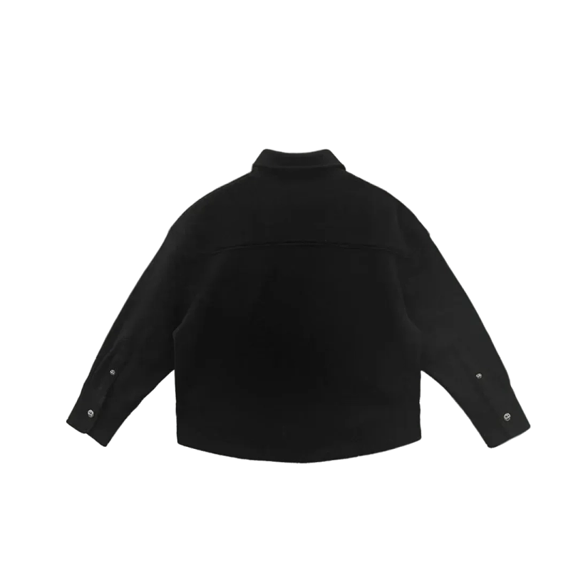 Work Dog Short Black Wool Jacket view 2
