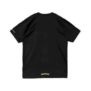 Yellow Neck Script Logo Short Sleeve Tee view 2