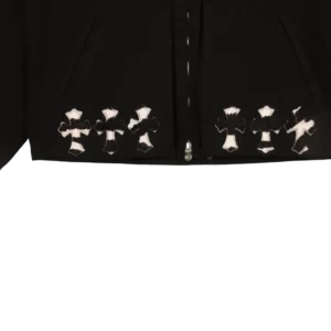 Zebra Cross Patch Street Meat Work Jacket  | Chrome Hearts view 3