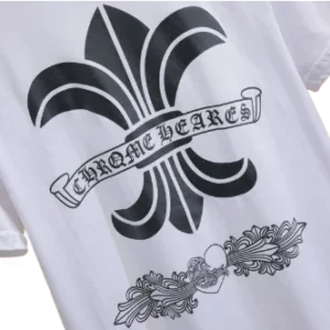 Classic Fit Chrome Hearts Printed Logo T-Shirt view 3