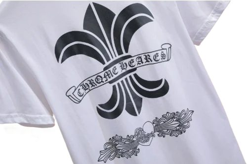 Classic Fit Chrome Hearts Printed Logo T-Shirt view 3
