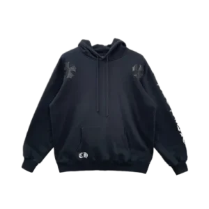 Chrome Hearts Cross Leather Patch Hoodie view 2